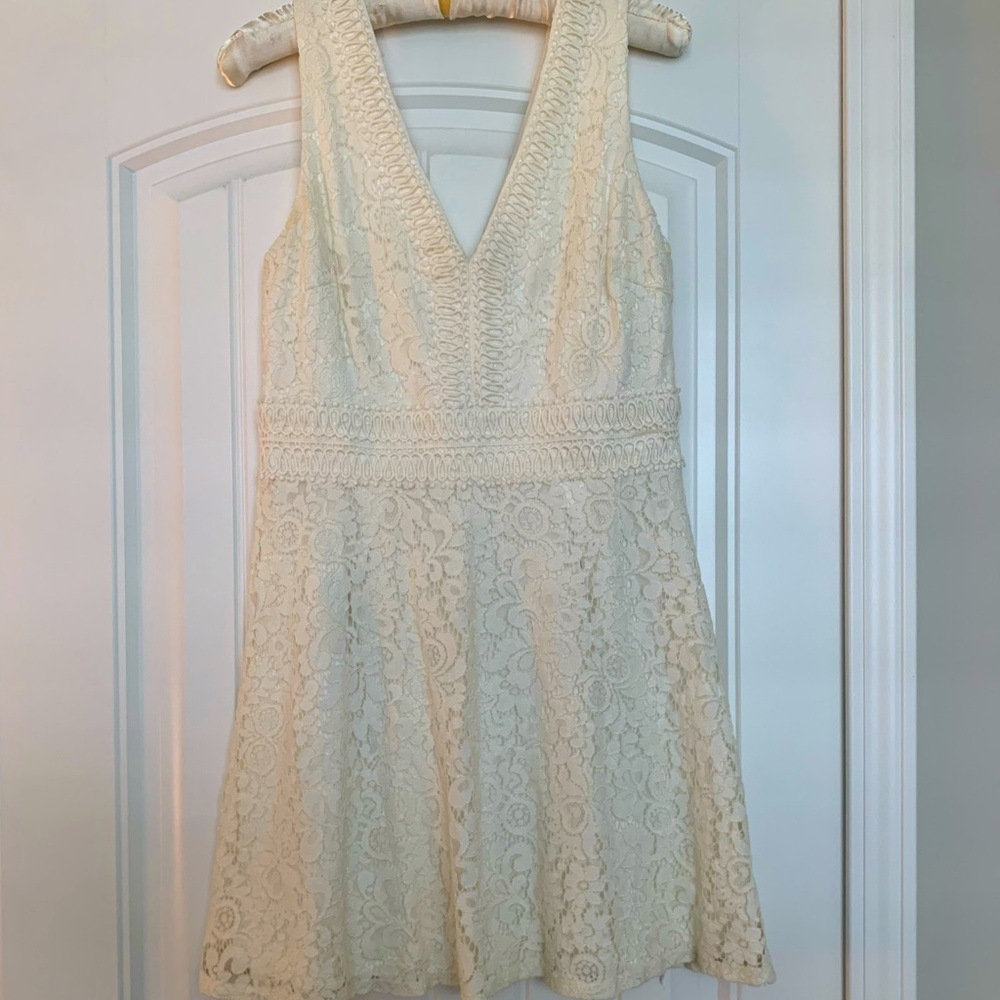 Ivory Lace Dress